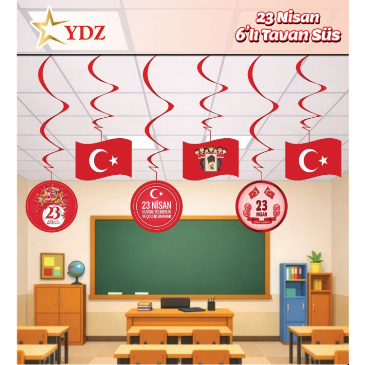 6LI TAVAN SÜS 23 NİSAN BAYRAMI