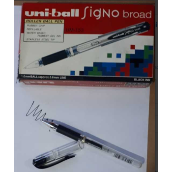 Uniball Signo Broad UM153 İMZA KALEMİ 1.0mm (BOX12) SİYAH