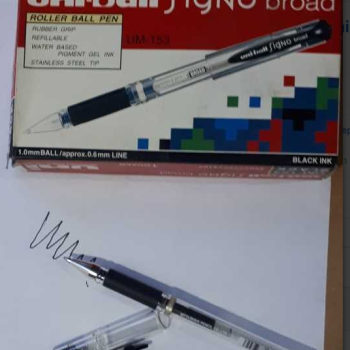 Uniball Signo Broad UM153 İMZA KALEMİ 1.0mm (BOX12) SİYAH Uniball Signo Broad UM153 İMZA KALEMİ 1.0mm (BOX12) SİYAH