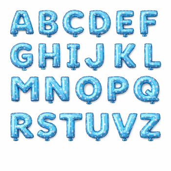 HARF 16 İNC MAVİ RENK FOLYO BALON 36 CM (30LUSET) PUANTİYELİ HARF 16 İNC MAVİ RENK FOLYO BALON 36 CM (30LUSET) PUANTİYELİ