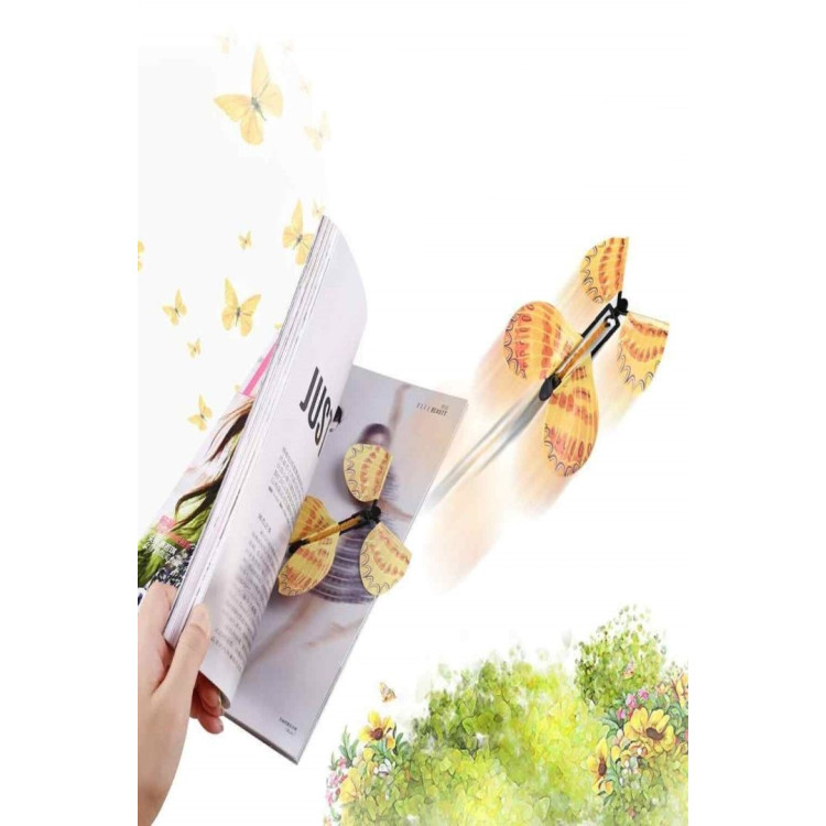 Sihirli Uçan Kelebek 5li (kitap arası) *k