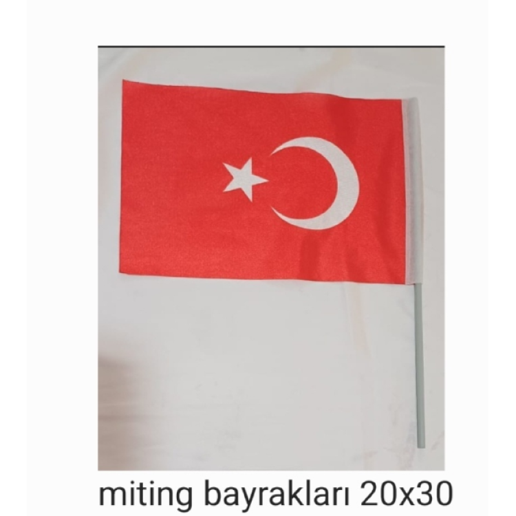 SAPLI SOPALI EKO BEZ BAYRAK 20X30 23nisan/29ekim 10LU