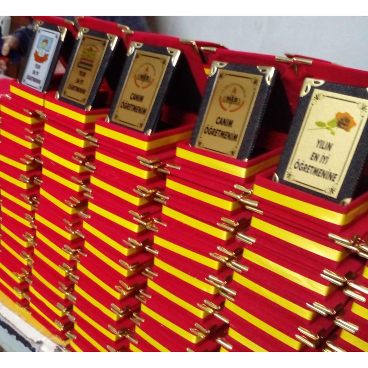 ÖĞRETMENLER GÜNÜ PLAKET 9x11CM