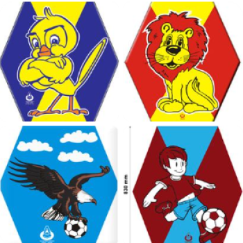 TARAFTAR ALTIGEN HAZIR İPLİ (40mt) ÇITALI UÇURTMA 85x70CM (KOLİ BAZINDA) -KEY