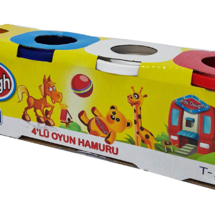 TRİX 4 RENK OYUN HAMURU*36