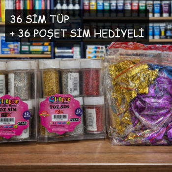 FCX FC-10 TUZLUKLU SİM 36 LI + 36  POŞET SİM HEDİYELİ *k