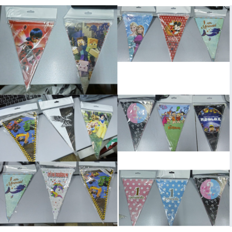 ÜÇGEN FLAMA İYİKİ DOĞDUN KARIŞIK -KEY- *k