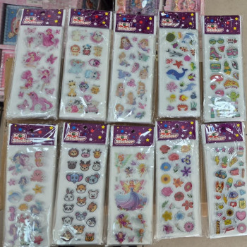 STİCKER KÜÇÜK 20Lİ (KARIŞIK)