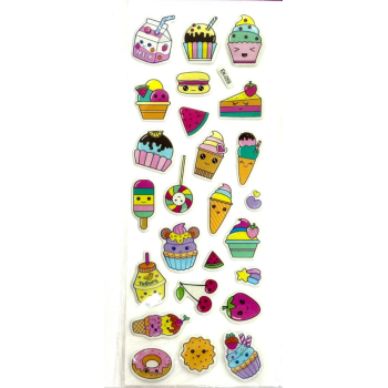 EK-059 KÜÇÜK STİCKER 20Lİ PASTALAR