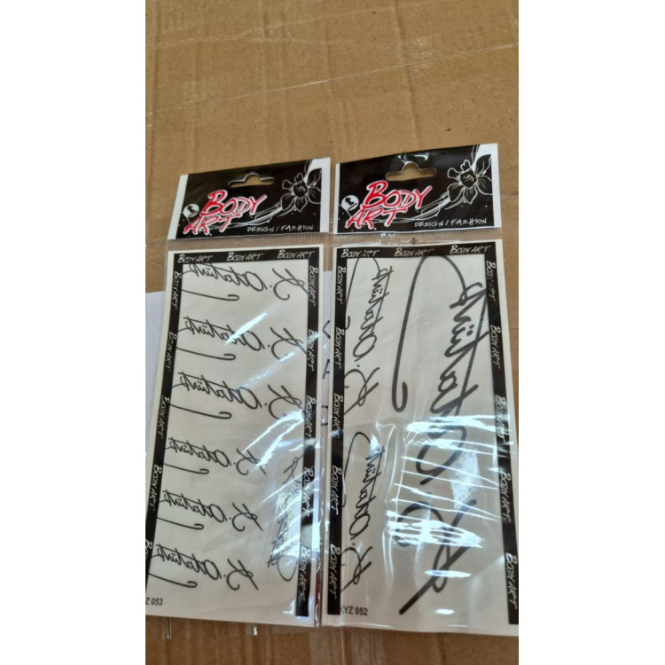 DÖGME STİCKER ATATÜRK İMZALI