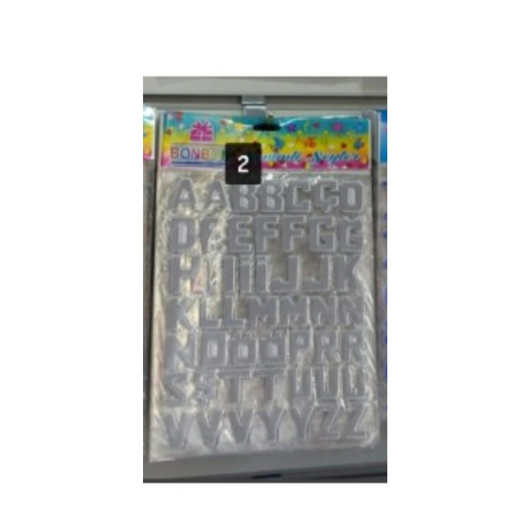 A4 STİCKER RAKAM VE HARFLER