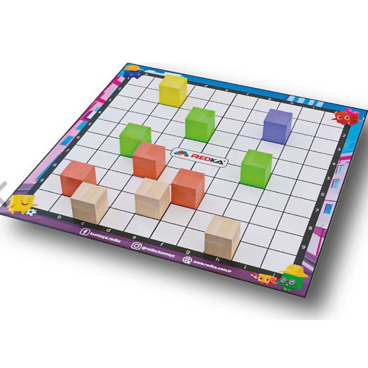 REDKA WOODEN CUBE BLOCKS 8681049056429