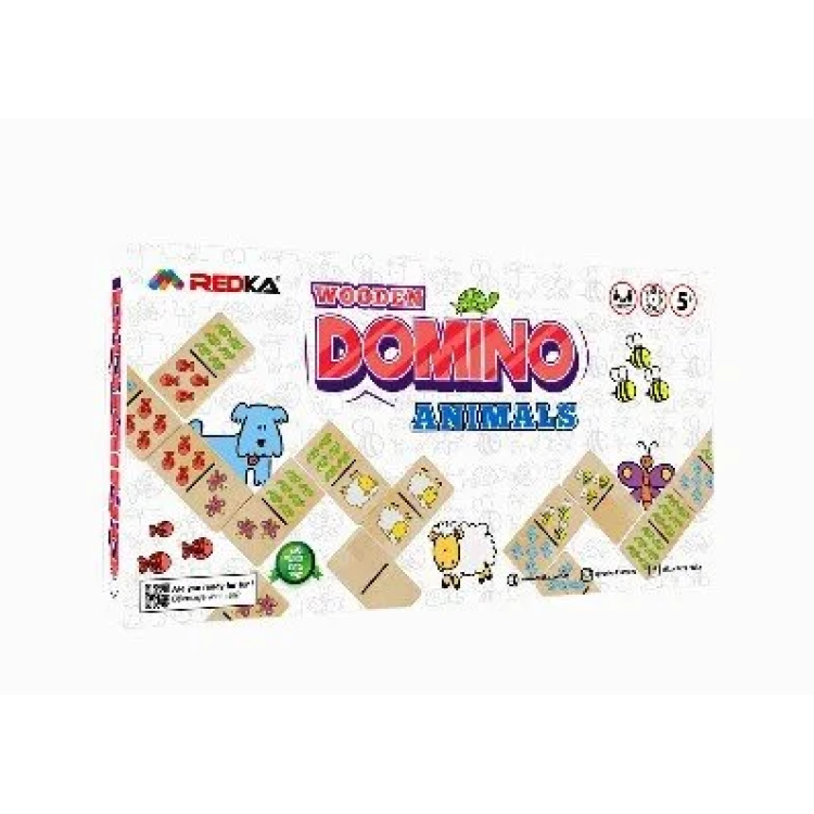 REDKA WODEN DOMINO ANIMALS 8681049056481