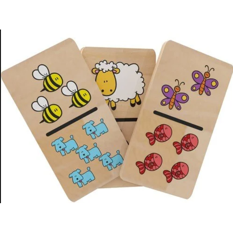 REDKA WODEN DOMINO ANIMALS 8681049056481