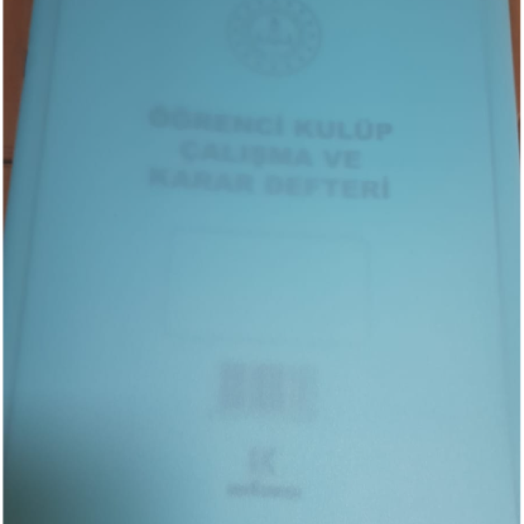 ULAŞ KLÜP DEFTERİ ÖĞRENCİ KULÜP ÇALIŞMA VE KARAR DEFTERİ 16YP ULAŞ KLÜP DEFTERİ ÖĞRENCİ KULÜP ÇALIŞMA VE KARAR DEFTERİ 16YP