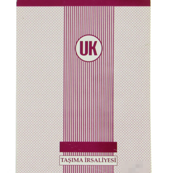ULAŞ TAŞIMA İRSALİYESİ  2/50 3 NÜSHA OTOCOPİLİ 12Lİ