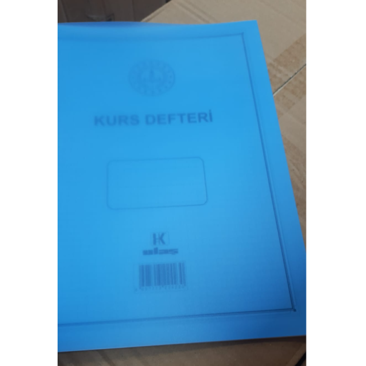 KURS DEFTERİ PP KAPAK 24YP