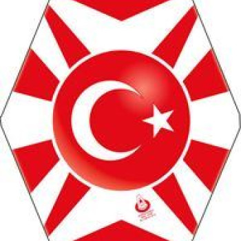 23 NİSAN BAYRAK ALTIGEN HAZIR İPLİ (40mt) ÇITALI UÇURTMA 85x70CM (KOLİ BAZINDA) -KEY