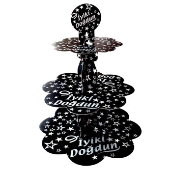 İYİKİ DOĞDUN SİYAH KEK STANDI İYİKİ DOĞDUN SİYAH KEK STANDI