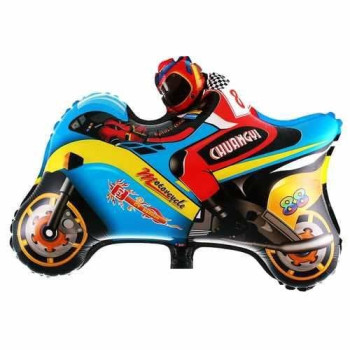 YARIŞ MOTORSİKLETİ FOLYO BALON 64*49
