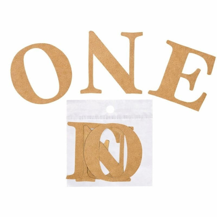 ONE KRAFT BALON KUTUSU HARFİ