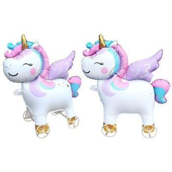 TEKERLEKLİ UNİCORN FOLYO BALON TEKERLEKLİ UNİCORN FOLYO BALON