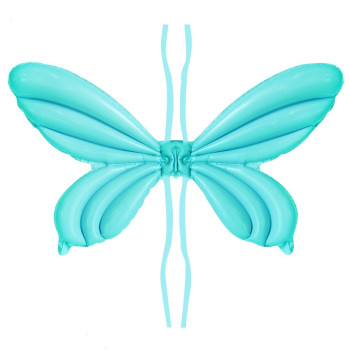 MELEK KANADI MAVİ FOLYO BALON 84*60,5