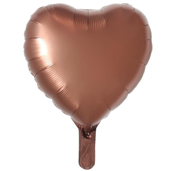 18 İNC KALP KARAMEL RENK FOLYO BALON 18 İNC KALP KARAMEL RENK FOLYO BALON