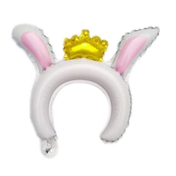 TAVŞAN TAÇ FOLYO BALON TAVŞAN TAÇ FOLYO BALON