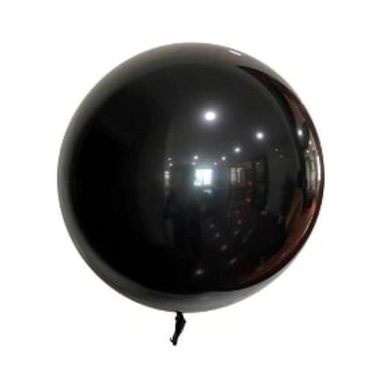 18 İNÇ CROM SİYAH BOBO BALON