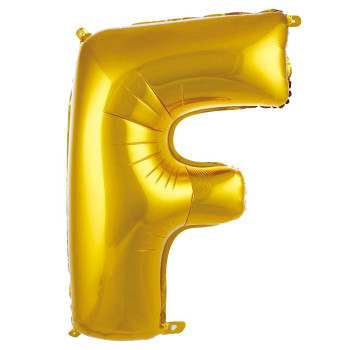 F- HARF 40 İNC GOLD RENK BALON 100 CM F- HARF 40 İNC GOLD RENK BALON 100 CM