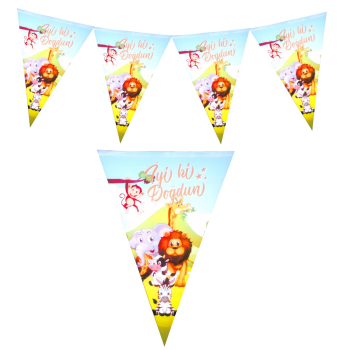 SAFARİ İYİKİ DOĞDUN ÜÇGEN FLAMA SAFARİ İYİKİ DOĞDUN ÜÇGEN FLAMA