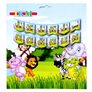 BÜYÜK BANNER SAFARİ İYİKİ DOĞDUN UZAR YAZI BÜYÜK BANNER SAFARİ İYİKİ DOĞDUN UZAR YAZI