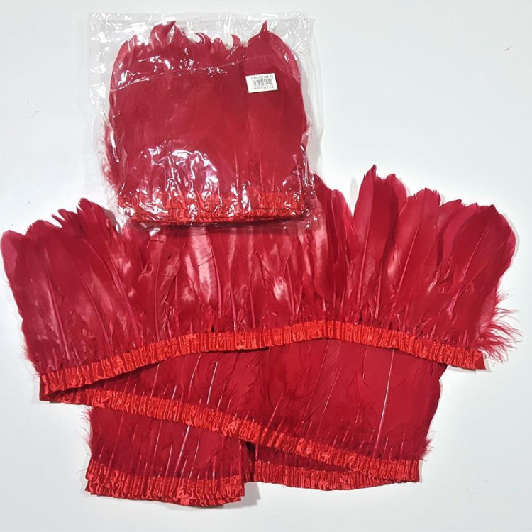 2 MT KARTAL ŞERİT TÜY KIRMIZI