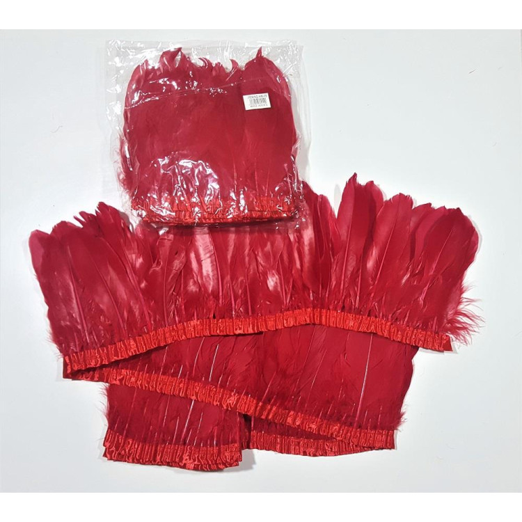 2 MT KARTAL ŞERİT TÜY KIRMIZI