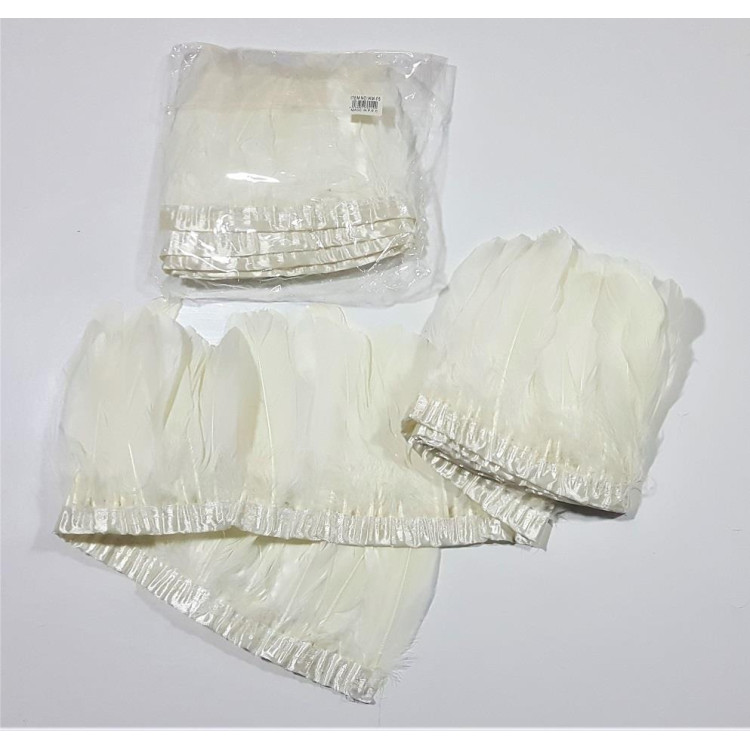 2 MT KARTAL ŞERİT TÜY BEYAZ