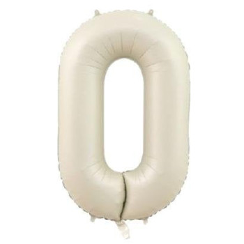 0- RAKAM 34 İNC KREM RENK BALON 76 CM 0- RAKAM 34 İNC KREM RENK BALON 76 CM