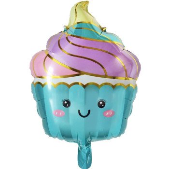 KEK DONDURMA MAVİ FOLYO BALON 44*61,5 KEK DONDURMA MAVİ FOLYO BALON 44*61,5