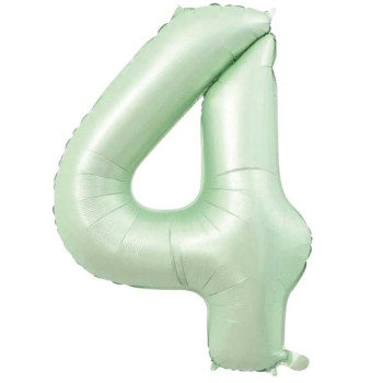 4- RAKAM 16 İNC RETRO YEŞİL RENK BALON 36 CM 4- RAKAM 16 İNC RETRO YEŞİL RENK BALON 36 CM