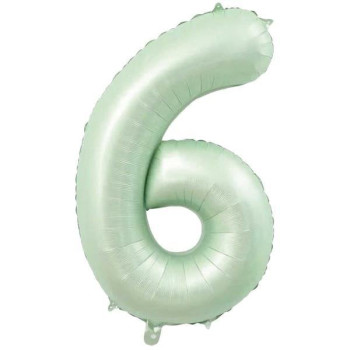 6- RAKAM 16 İNC RETRO YEŞİL RENK BALON 36 CM 6- RAKAM 16 İNC RETRO YEŞİL RENK BALON 36 CM