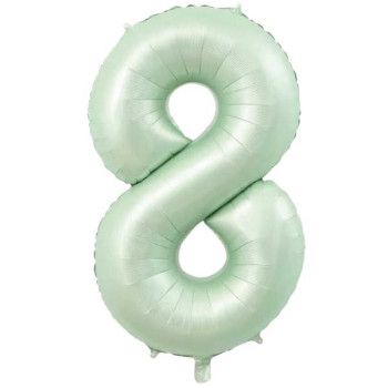 8- RAKAM 16 İNC RETRO YEŞİL RENK BALON 36 CM 8- RAKAM 16 İNC RETRO YEŞİL RENK BALON 36 CM