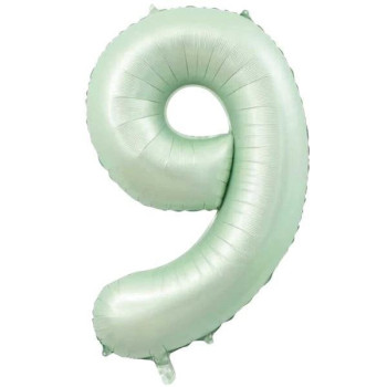 9- RAKAM 16 İNC RETRO YEŞİL RENK BALON 36 CM 9- RAKAM 16 İNC RETRO YEŞİL RENK BALON 36 CM