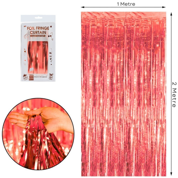 İTHAL METALİZE KIRMIZI ARKA PLAN PERDESİ