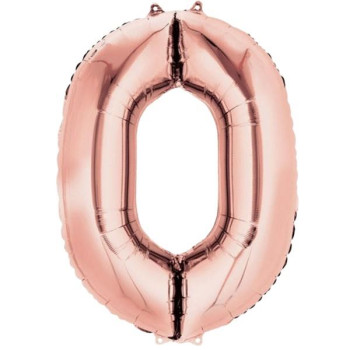 0- RAKAM 16 İNC ROSEGOLD RENK BALON 36 CM 0- RAKAM 16 İNC ROSEGOLD RENK BALON 36 CM