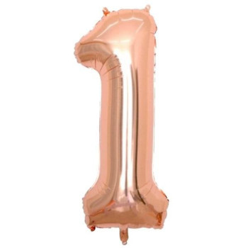 1- RAKAM 16 İNC ROSEGOLD RENK BALON 36 CM 1- RAKAM 16 İNC ROSEGOLD RENK BALON 36 CM