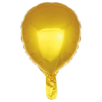 18 İNC LATEKS ŞEKİLLİ GOLD RENK BALON