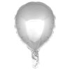 18 İNC LATEKS ŞEKİLLİ GÜMÜŞ RENK BALON