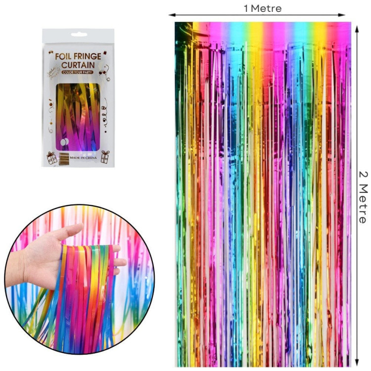 İTHAL METALİZE KOYU GÖKKUŞAĞI ARKA PLAN PERDESİ