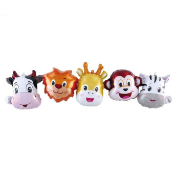 SAFARİ KAFALAR KONSEPT FOLYO BALON SAFARİ KAFALAR KONSEPT FOLYO BALON