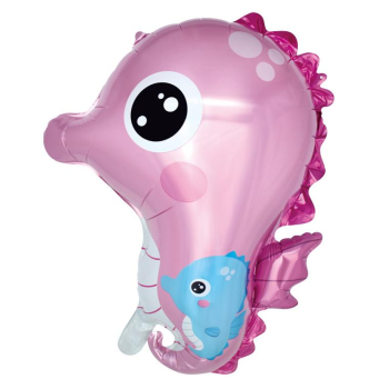 DENİZ ATI PEMBE FOLYO BALON 53,5*65 DENİZ ATI PEMBE FOLYO BALON 53,5*65